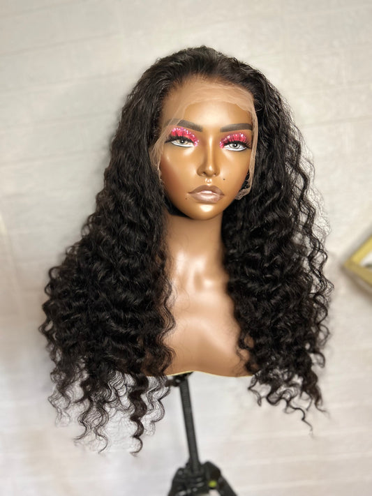 24" Deep Wave HD Frontal Wig