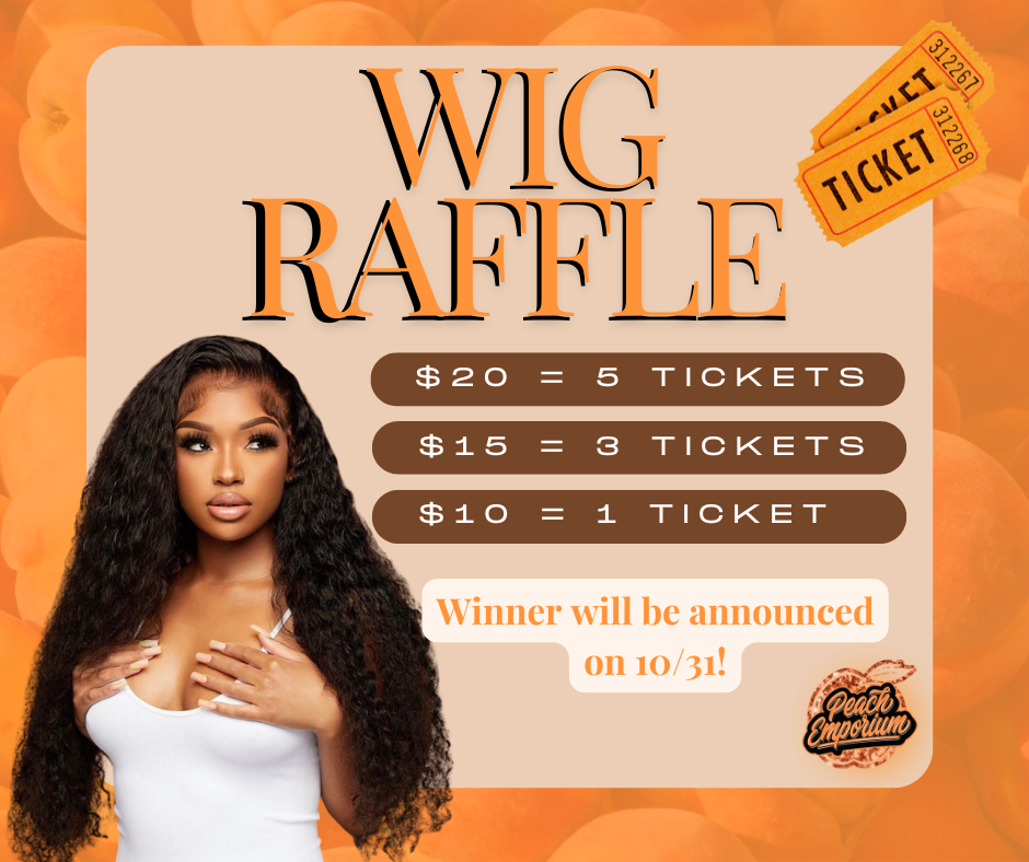 WIG RAFFLE TICKETS